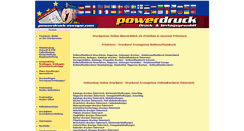 Desktop Screenshot of powerdruck-europe.com
